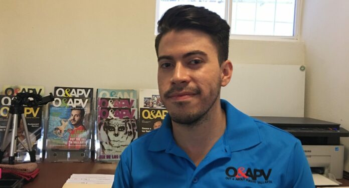 Alejandro Chavez Toledo has been named editor and general manager for Out & About Puerto Vallarta (O&APV).
