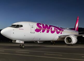 Canadian airline Swoop announces new direct flight to Puerto Vallarta swoop airplane
