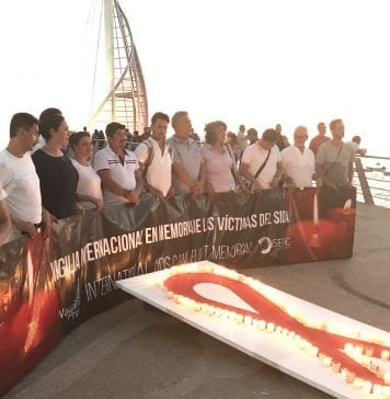 International AIDS candlelight memorial