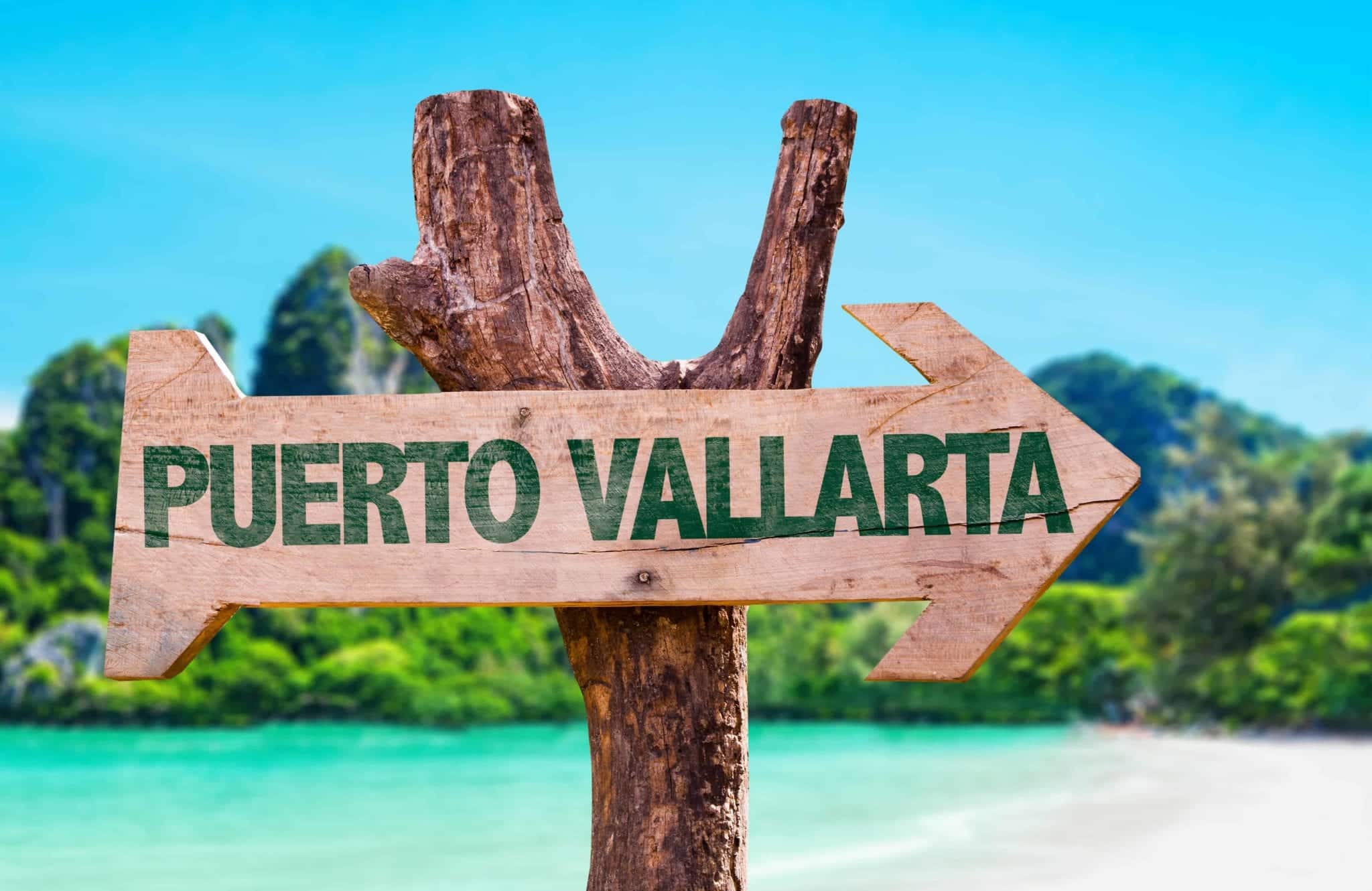 Letrero de Puerto Vallarta