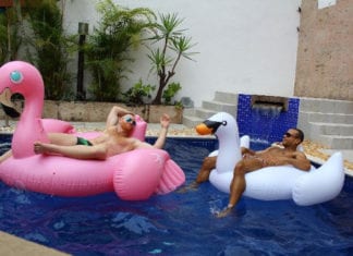 Casa Cupula Survey Says Tourists Still Coming…..Later Casa Cupula pool
