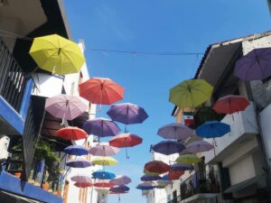 umbrella street