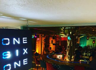 One Six One Celebrates Two Years on Saturday, April 1 161 sign bar