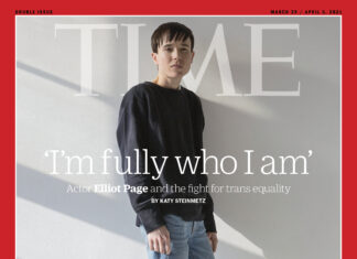 Elliot Page’s Time Cover