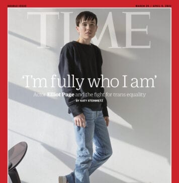 Elliot Page’s Time Cover