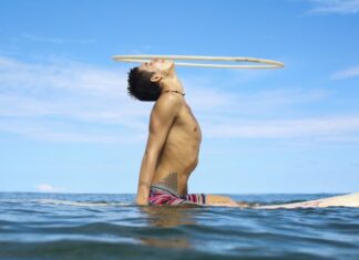 Adan Carano Dances With the Waves