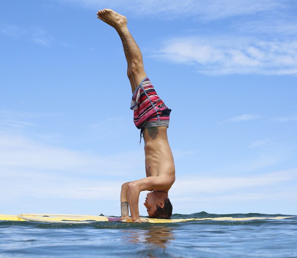 Adan Carano Dances With the Waves