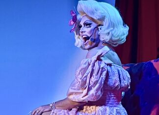 Shine, Stevie Hart’s Drag Show, has Old Hollywood Glamor Style