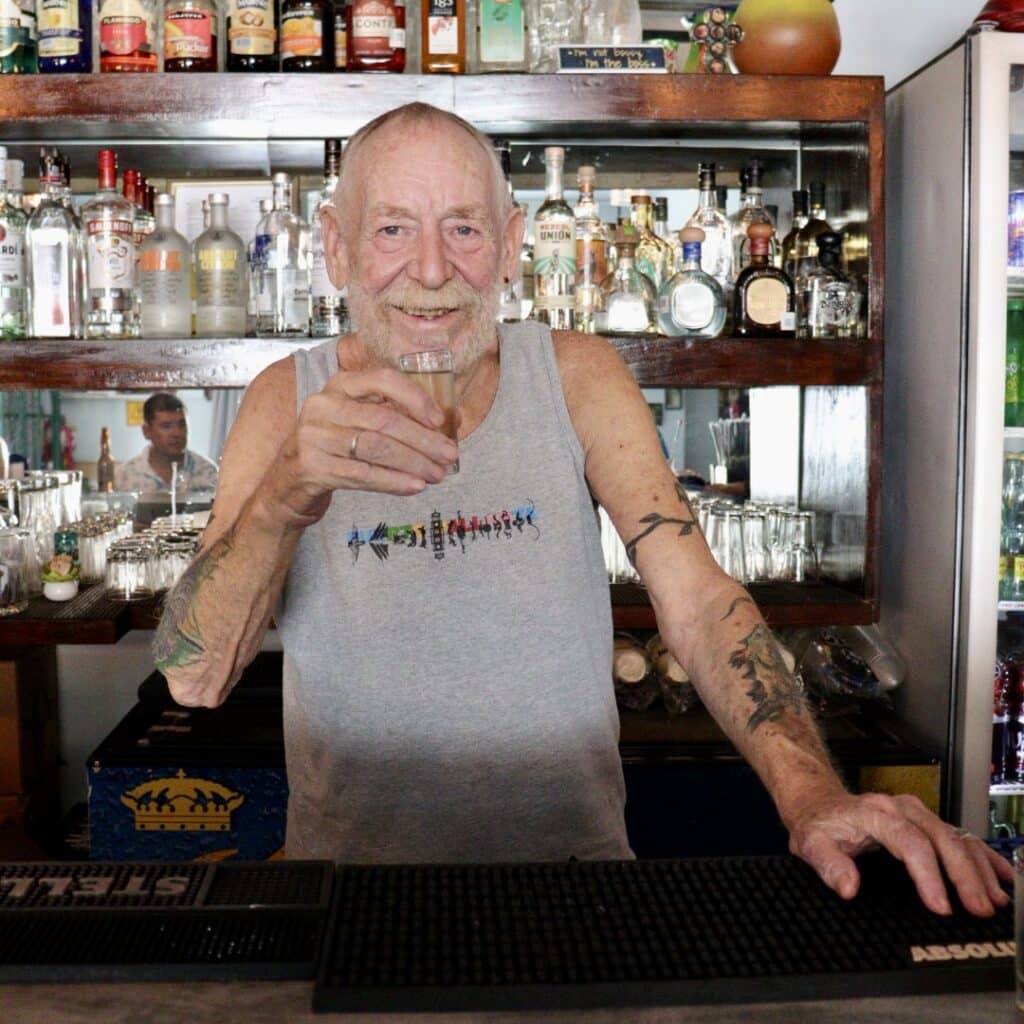 Tom Finley owner of Bar Frida's