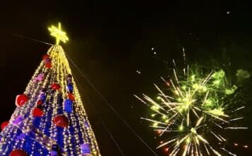 Vallarta Lights Christmas Tree on Malecon, Celebrations Begin Puerto Vallarta Christmas tree lighting 2022