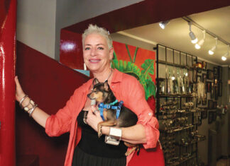 Cassandra Shaw Shines with Jewelry Art, Custom Pet Portraits Cassandra Shaw is a jewelry designer, painter, and business owner based in Puerto Vallarta, Mexico. Photo by Oscar Almeida.