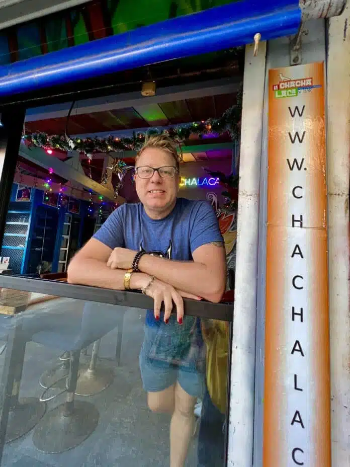 ChaChaLaca Bar Adds Windows, AC Christopher Biles, one of the owners of the bar, said the custom made windows are 6 ML thick, and helped drop the sound decibels by some 30 to 40 decibels.