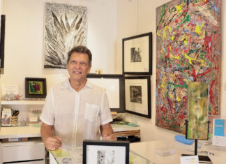 Atelier 2020 Galeria’s Petru Viochescu Offers Abstract Art Petru Voichescu. Photo by Oscar Almeida.