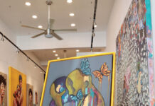 Vallarta Home to Almost 80 Art Galleries and Stores One of the many pieces of art you can find every Wednesday at the ArtWalk. This piece is at Galeria Browne. Photo by Oscar Almeida.