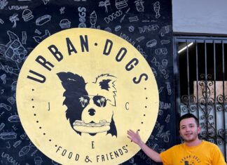 Urban Dogs Celebrates Two Years Providing Unique Comfort Food Creations Entrepreneur Christopher Montoya started Urban Dogs because of his passion for hamburgers, the urban style and of course dogs. The recipes he uses for the burgers are somewhat of a "family secret" made by his father several years ago. Photo by Jerry Jones