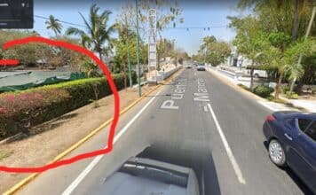 The robbery took place on the bridge before entering Centro, next to the Stadium. It's a poorly lighted area.