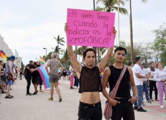 Photos: Vallarta Celebrates International Day Against Homophobia, Lesbophobia, Transphobia, and Biphobia Some photos from marchers on the International Day Against Homophobia, Lesbophobia, Transphobia, and Biphobia in Puerto Vallarta 2023 May 17 #lgbtq #queer #lgbtrights. Photos by Oscar Almeida.