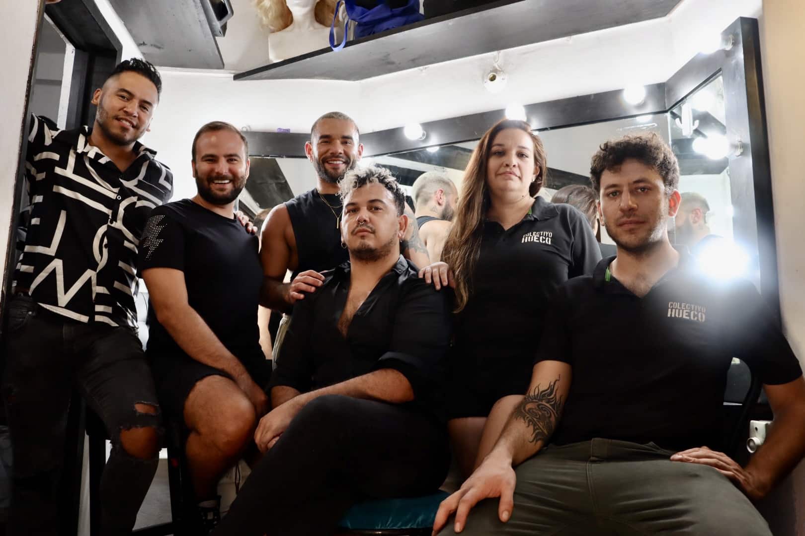 Chris Lopez and his team Photo by Oscar Almeida.
