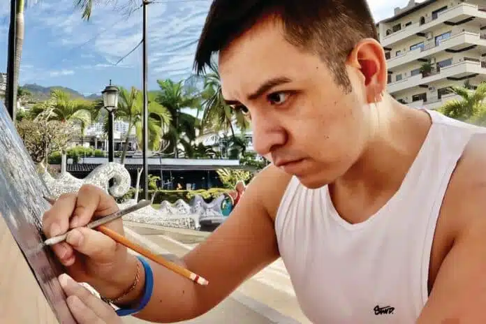 Morales Etches Dreams Into Reality With Metal Embossing