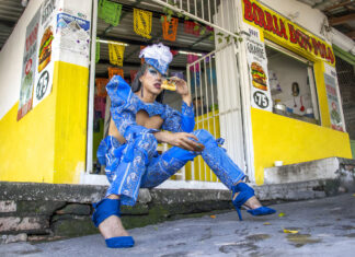 Raukin, House of Traka, Brings Folklore Through Drag to Vallarta Dani Peña has left an indelible mark on Puerto Vallarta's cultural landscape through Raukin. A drag queen born in Vallarta, born from the mind and body of artist Dani Peña, hailing from Pisco, Peru. Photo by Oscar Almeida.