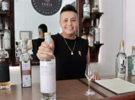 Discover Agave Tastings and Culture at Savia Agave Niche Isis Hernandez at her lovely bar Savia Agave Niche, located within Elixir Mixology Bar.