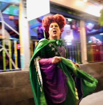 Halloween in Puerto Vallarta, Mexico: Fun Events for 2023 Christopher Biles, owner of La ChaChacala Bar, dressed up as one of the Sanderson Sisters in 2022. Photo by Oscar Almeida.