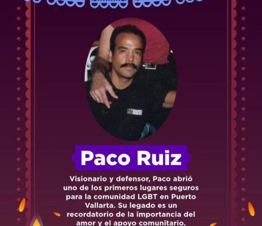 Puerto Vallarta Award to Recognize LGBTQ+ Rights Advocacy, Honoring Paco Ruiz paco ruiz alter