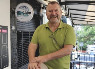 Standing Tall: The Palm, Vallarta’s Longest Running Theater, Has Top Talent for 2024 Mark Rome, owner of The Palm. Photo by Oscar Almeida.