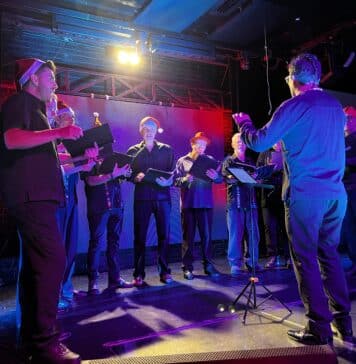 A Joyous Holiday Celebration With Puerto Vallarta Gay Men’s Chorus (PVGMC) A photo from the 2023 Holiday Concert by the PVGMC at The Palm. Photo by Jerry Jones