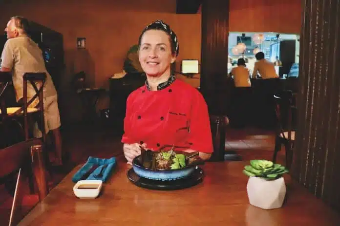 Chef Fabiola Meraz: A Mar Y Sierra Reflects High Cuisine Flavors of Mexico A Mar Y Sierra the creation of Owner and Chef Fabiola Meraz, it brings together the sea and the high mountains in a fusion of Mexican culture and high end cuisine. Photo by Oscar Almeida.