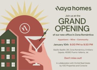 Grand Opening Celebration: Naya Homes Debuts New Puerto Vallarta Office Naya Homes Grand Opening