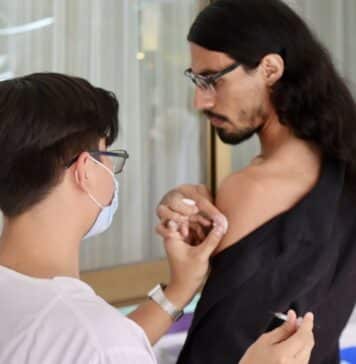 ISSTE and LGBT Groups Administer 1,000+ Vaccines at Hotel Mercurio More than 1,000 vaccines were administered at the daylong vaccination event at Hotel Mercurio. Photo by Oscar Almeida.