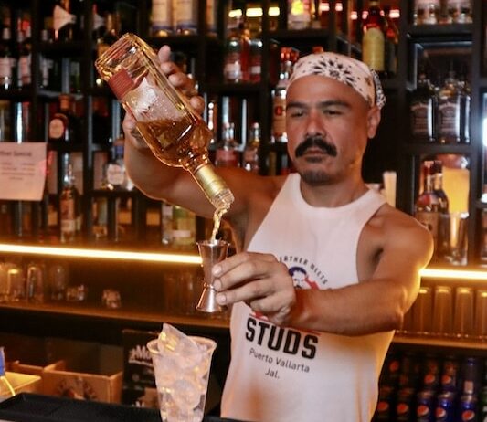 Puerto Vallarta Bars Pour Out Summer Happy Hour Deals studs mixer