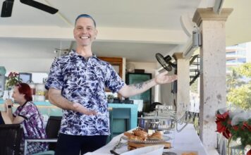 Elevating Saturday Classic Brunch at Casa Cupula with Nick Rogers Nick Rogers is the host for Casa Cupula Classic Brunch on Saturdays. Photo by Oscar Almeida