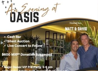 Two Fundraising Events Set For The New Vallarta Gay+ Community Center Evening at OASIS Fundraiser for the Vallarta Gay+ Community Center