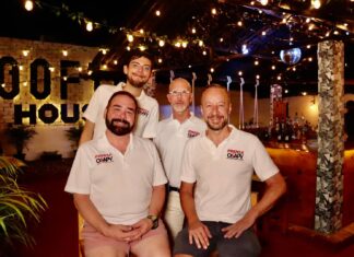 Out and About PV Magazine Wins in Best of Gays Awards Out and About PV Magazine team - (left to right) Jerry Jones, Oscar Almeida, Rande Lee, Gerwin Rutten. Not Pictured Marco Encinas.