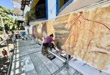 Muralists Asked to Bring Cemeteries to Life for Day of the Dead Rompe murals 2