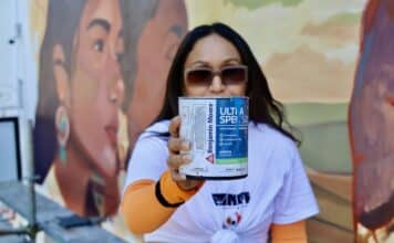 Vallartas Art Collective ROMPE Materializes The City Soul Into Art Sharo García, founder and general coordinator of ROMPE Urban Art Collective announced the creation of artistic murals in public spaces in the Centro Historico and Romantic Zone of Puerto Vallarta. Photo by Oscar Almeida.