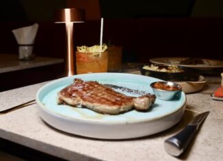 Short Rib Bliss & Fresca Pasta: Unveiling ZUMO’s Signature Dishes The rib eye steak at ZUMO. Photo by Oscar Almeida.