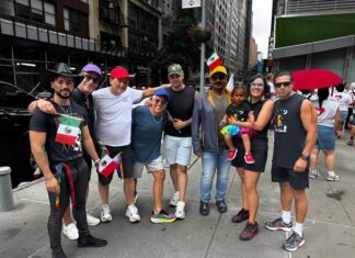 Puerto Vallarta Makes History at 2024 NYC Pride Parade A group from Puerto Vallarta representing Vallarta Pride in the 2024 NYC Pride Parade. Photo provided by Carlos Plasencia.