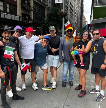 Puerto Vallarta Makes History at 2024 NYC Pride Parade A group from Puerto Vallarta representing Vallarta Pride in the 2024 NYC Pride Parade. Photo provided by Carlos Plasencia.
