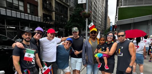 Puerto Vallarta Makes History at 2024 NYC Pride Parade A group from Puerto Vallarta representing Vallarta Pride in the 2024 NYC Pride Parade. Photo provided by Carlos Plasencia.