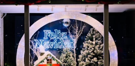 This NYC style Christmas window has made a return to PVRPV for the third annual installation. This years theme “Holiday Snowglobe”. Designer Jamie Alexander & stylist Joshua Breau have recreated a childhood memory in all of us.