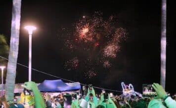 Thousands Celebrate New Year’s Eve with Historic Drone and Fireworks Display New Years Eve Puerto Vallarta Welcomes 2025