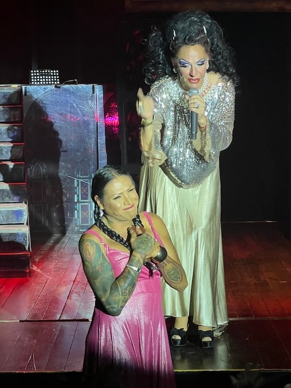 Mexican activist Kenya Cuevas was recognized for her contributions to the LGBTQ+ community. Photo by Jerry Jones.