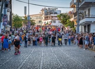 stimates indicated more than 30,000 spectators lined the streets Thursday to observe the procession, which has grown to become a significant attraction for LGBTQ+ tourism in Latin America.