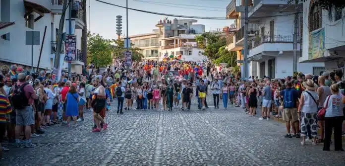 Vallarta Pride Parade Reaches New Attendance Mark stimates indicated more than 30,000 spectators lined the streets Thursday to observe the procession, which has grown to become a significant attraction for LGBTQ+ tourism in Latin America.