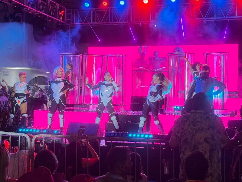 vallarta pride block party concert performances photos