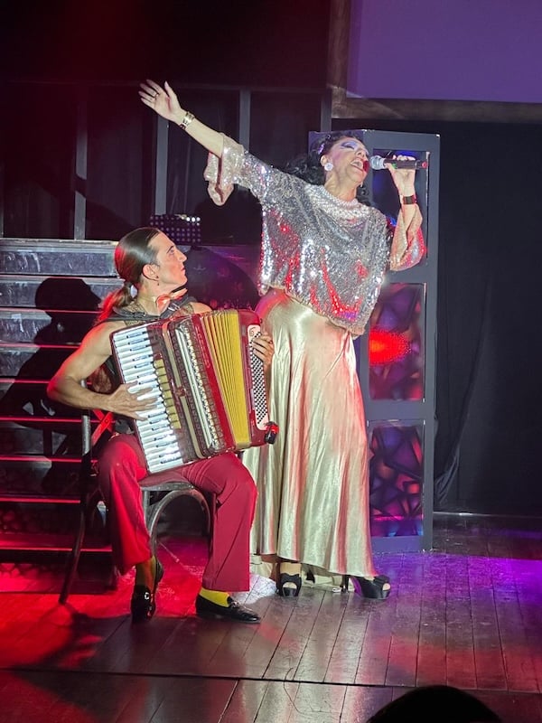 TrombaVetusta, composed of multidisciplinary artist Alejandra Matus and musician and clown Dabit Azofeifa,