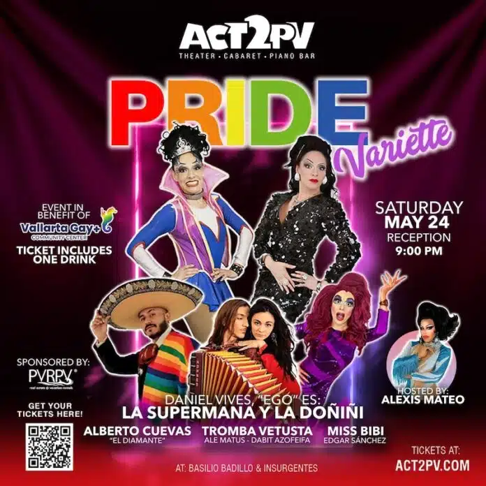 Celebrate Diversity at PRIDE VARIETTE: A Night of Color and Talent fundraiser show at act 2 for vgcc